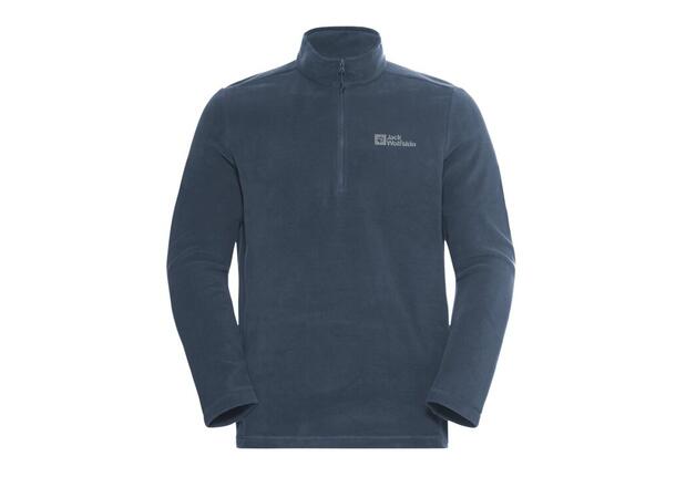 JW Taunus HZ M Marine L Jack Wolfskin Fleece genser m/glidelås 