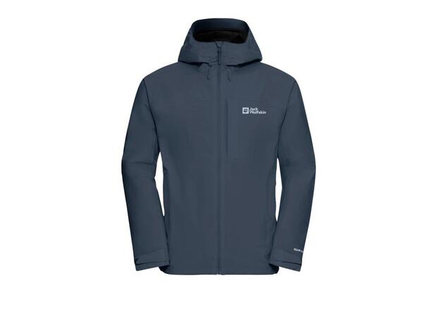 JW Tempest 2L Jkt M Marine L Jack Wolfskin Skalljakke 
