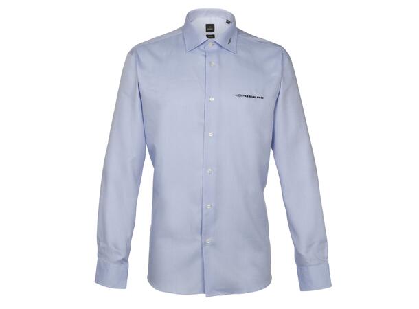 ST Giovani Skjorte L/A 13 Lys blå 40 Langermet skjorte med brodert logo