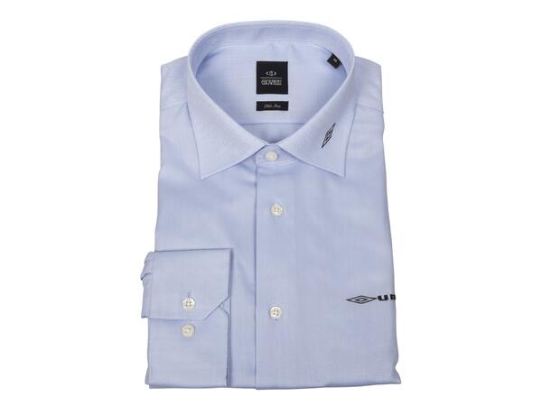 ST Giovani Skjorte L/A 13 Lys blå 40 Langermet skjorte med brodert logo