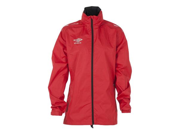 UMBRO UX-1 Rain Jacket Rød XS Regnjakke i behagelig kvalitet 