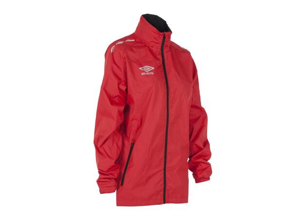 UMBRO UX-1 Rain Jacket Rød XS Regnjakke i behagelig kvalitet 