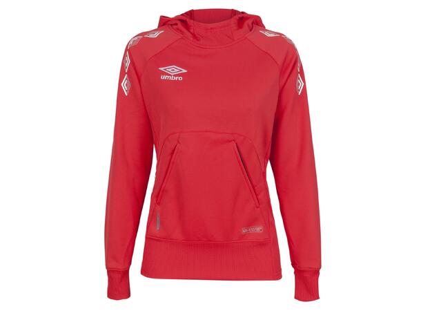 UMBRO UX-1 Hood Top Rosa/Hvit M Tøff teknisk hettegenser 