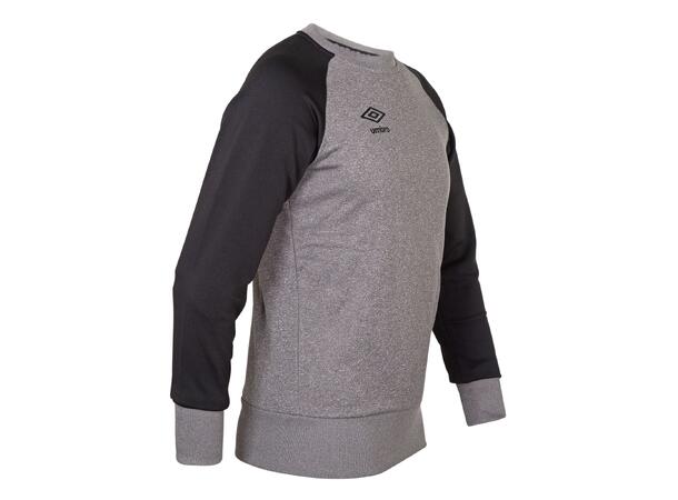 UMBRO Core Tech Crewneck jr Lys grå 140 Rundhalset genser i polyester til junior 