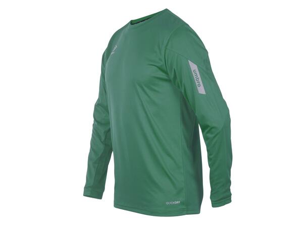 UMBRO Core LS Jersey jr Grønn 128 Teknisk langermet spillertrøye 