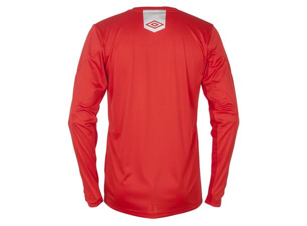 UMBRO Core LS Jersey Rød L Teknisk langermet spillertrøye