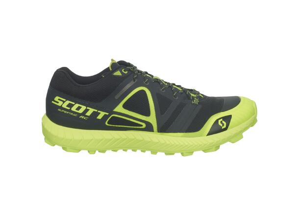 SCOTT Shoe Supertrac RC Sort/Gul 40,5 En teknisk løpesko for fjellet