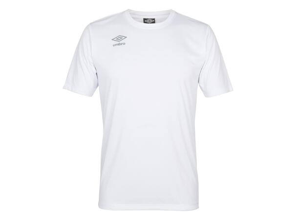 UMBRO Core SS Jersey Hvit XXL Teknisk kortermet spillertrøye 