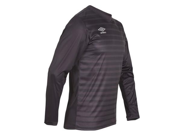 UMBRO Sublime LS Jersey Sort M Langermet sublimert spillertrøye 