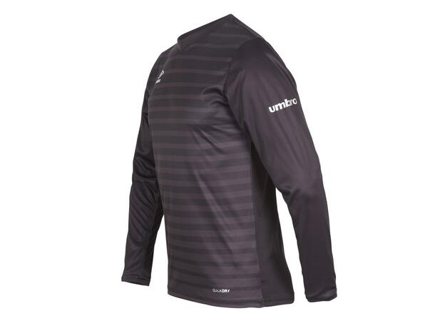 UMBRO Sublime LS Jersey Sort M Langermet sublimert spillertrøye 