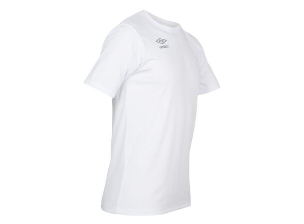 UMBRO Core SS Jersey Hvit XL Teknisk kortermet spillertrøye 