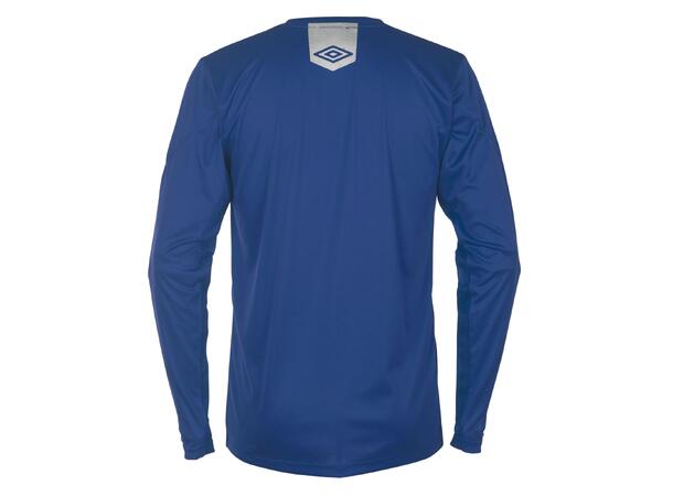 UMBRO Core LS Jersey jr Blå 140 Teknisk langermet spillertrøye 