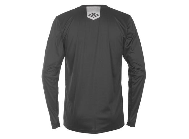UMBRO Core LS Jersey jr Sort 140 Teknisk langermet spillertrøye 