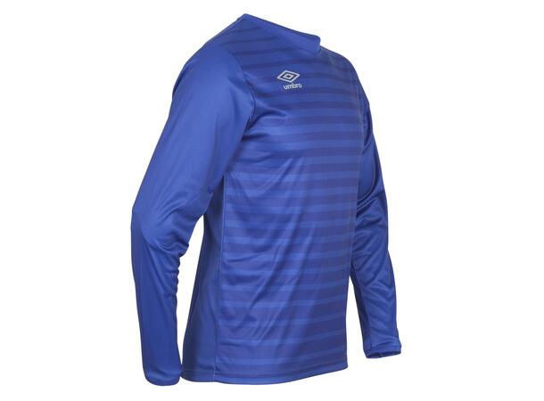 UMBRO Sublime LS Jersey Blå M Langermet sublimert spillertrøye 
