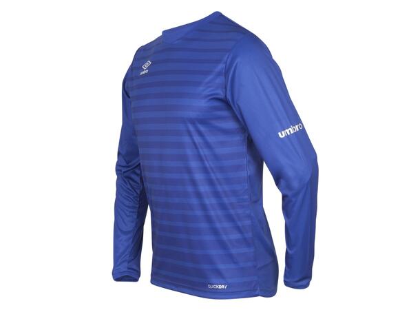 UMBRO Sublime LS Jersey Blå M Langermet sublimert spillertrøye 