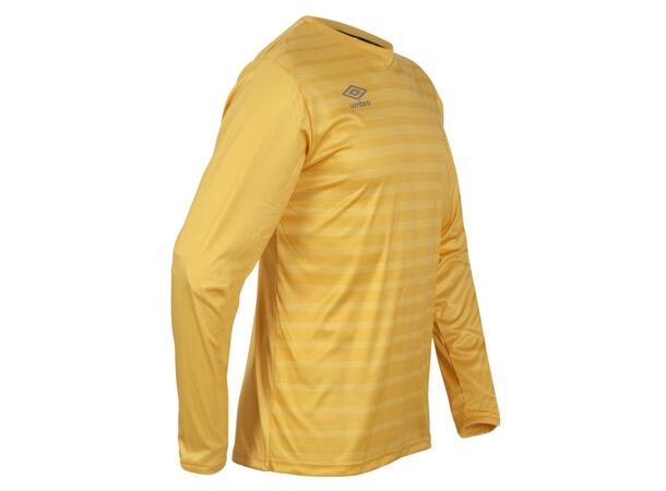 UMBRO Sublime LS Jersey jr Gul 128 Langermet sublimert spillertrøye 