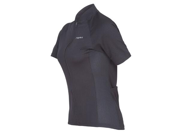 FIBRA Active Bike SS Jersey W Sort XXL Sykkeltrøye i pustende mesh 