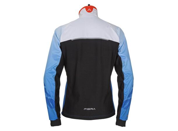 FIBRA Sync Hybrid Jacket Blå S Treningsjakke med vindtett front 