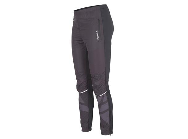 FIBRA Sync Trn Pant Warm Sort S Fôret vindtett bukse med stretch 