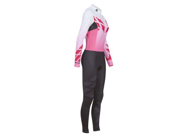 FIBRA Sync Ski Racesuit W Rosa S Konkurransedress av elastisk materiale