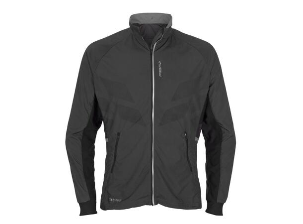 FIBRA Sync Trn Jacket Warm Sort M Treningsjakke med børstet innside 