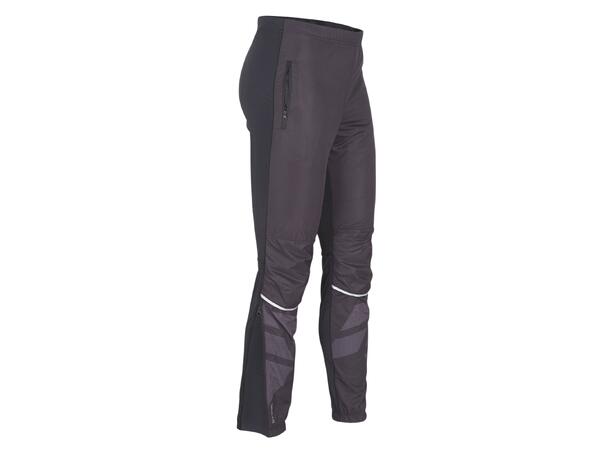 FIBRA Sync Trn Pant Warm Sort M Fôret vindtett bukse med stretch 