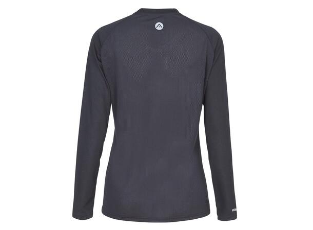 FIBRA Xtrm Tee Ls W Sort XS Lett og luftig langermet treningstrøye 