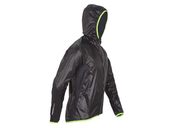 FIBRA Xtrm Wind Pack Jck Hood Sort S Vind- og vanntett jakke 