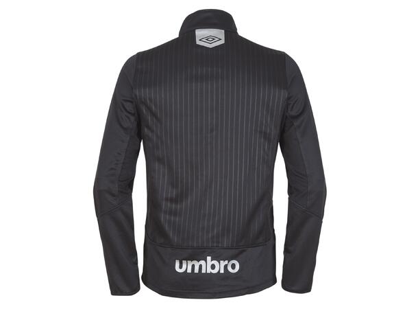 UMBRO Core Sweat Half Zip Sort XS Treningsgenser i teknisk kvalitet 