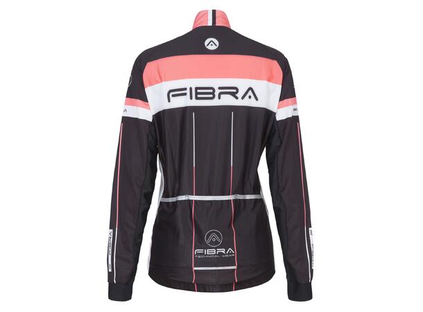 FIBRA Elite Bike Wind Jacket W Sort XS Vindtett sykkeljakeke