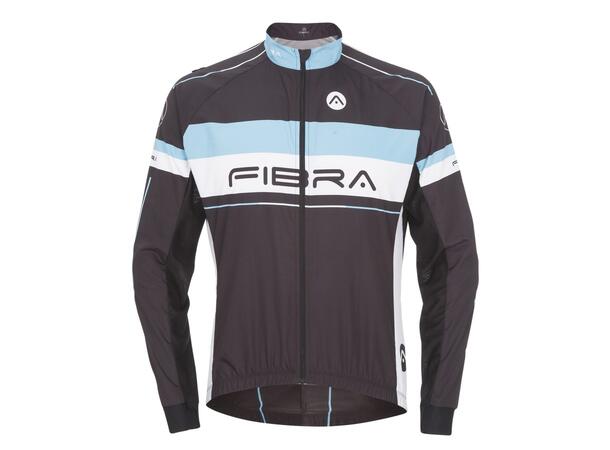 FIBRA Elite Bike Wind Jacket jr Sort 128 Vindtett sykkeljakke 