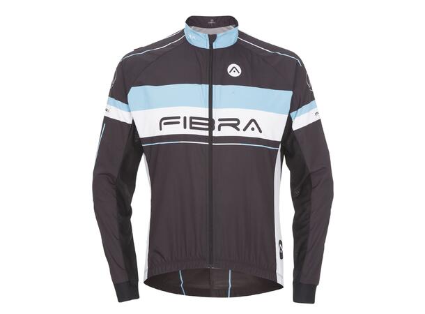 FIBRA Elite Bike Wind Jacket jr Sort 128 Vindtett sykkeljakke 