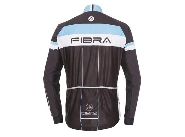 FIBRA Elite Bike Wind Jacket jr Sort 128 Vindtett sykkeljakke 
