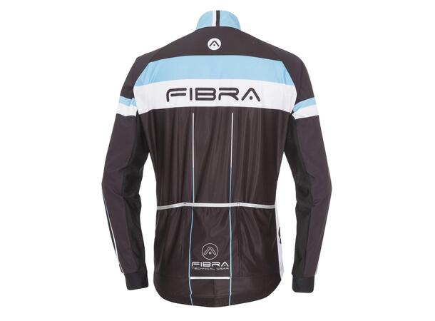 FIBRA Elite Bike Wind Jacket jr Sort 128 Vindtett sykkeljakke 