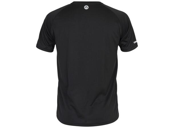 FIBRA Sync Logo Tee Sort XL Lett komfortabel T-skjorte