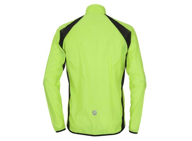 FIBRA Xtrm Wind Pack Jacket Neongul 3XL Vind og vanntett jakke 
