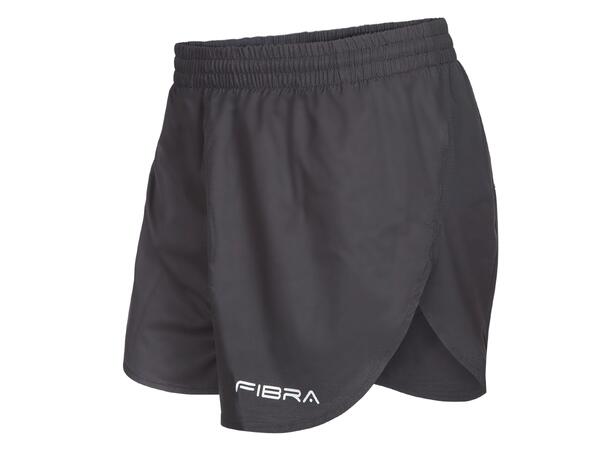 FIBRA Sync Run Shorts Jr Sort 140 Behagelig shorts med mesh innertruse 