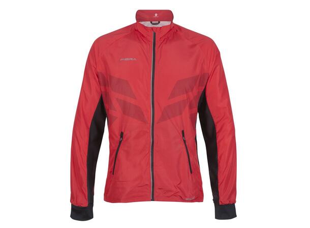FIBRA Sync Trn Jacket Warm Rød M Treningsjakke med børstet innside 