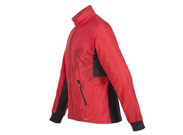 FIBRA Sync Trn Jacket Warm Rød M Treningsjakke med børstet innside 
