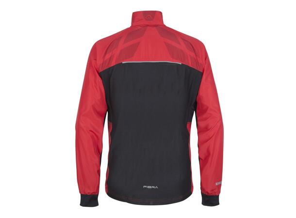 FIBRA Sync Trn Jacket Warm Rød M Treningsjakke med børstet innside 