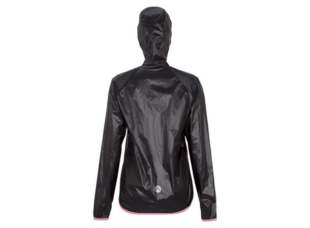 FIBRA Xtrm Pack Jck Hood W Sort XS Vind og vanntett hettejakke 