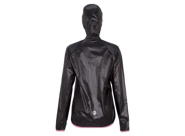 FIBRA Xtrm Pack Jck Hood W Sort XS Vind og vanntett hettejakke 