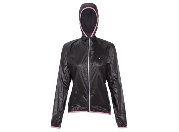 FIBRA Xtrm Pack Jck Hood W Sort XS Vind og vanntett hettejakke 