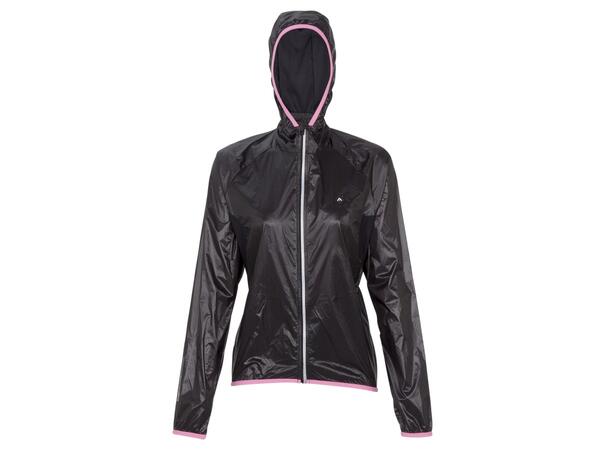 FIBRA Xtrm Pack Jck Hood W Sort XS Vind og vanntett hettejakke 