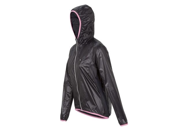 FIBRA Xtrm Pack Jck Hood W Sort XS Vind og vanntett hettejakke 