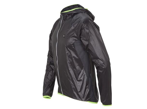 FIBRA Xtrm Wind Pack Jck Hood Sort L Vind- og vanntett jakke 