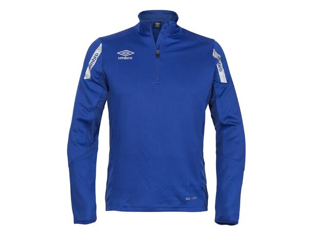 UMBRO Core Sweat Half Zip Blå S Treningsgenser i teknisk kvalitet 