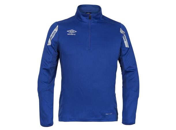 UMBRO Core Sweat Half Zip Blå S Treningsgenser i teknisk kvalitet 