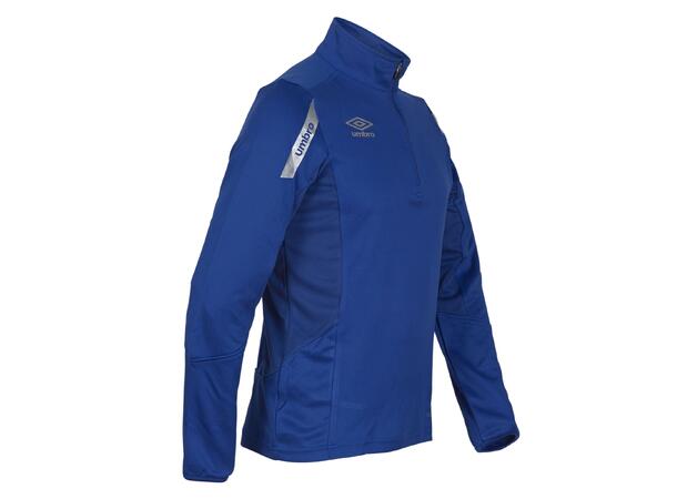 UMBRO Core Sweat Half Zip Blå S Treningsgenser i teknisk kvalitet 