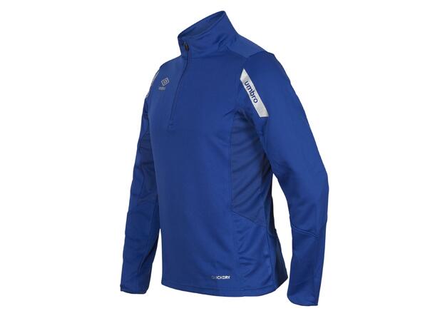 UMBRO Core Sweat Half Zip Blå S Treningsgenser i teknisk kvalitet 